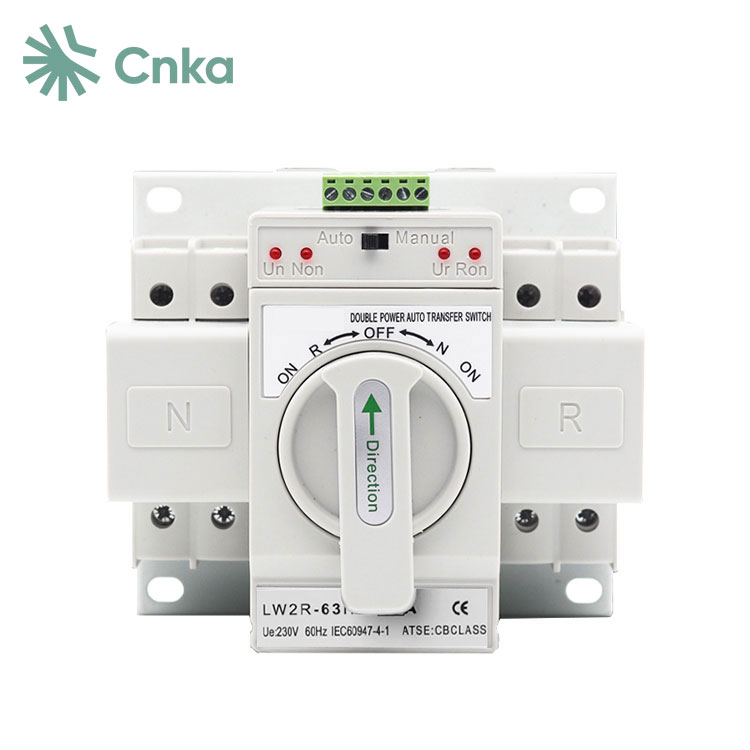 Automatische omschakelaar voor generator